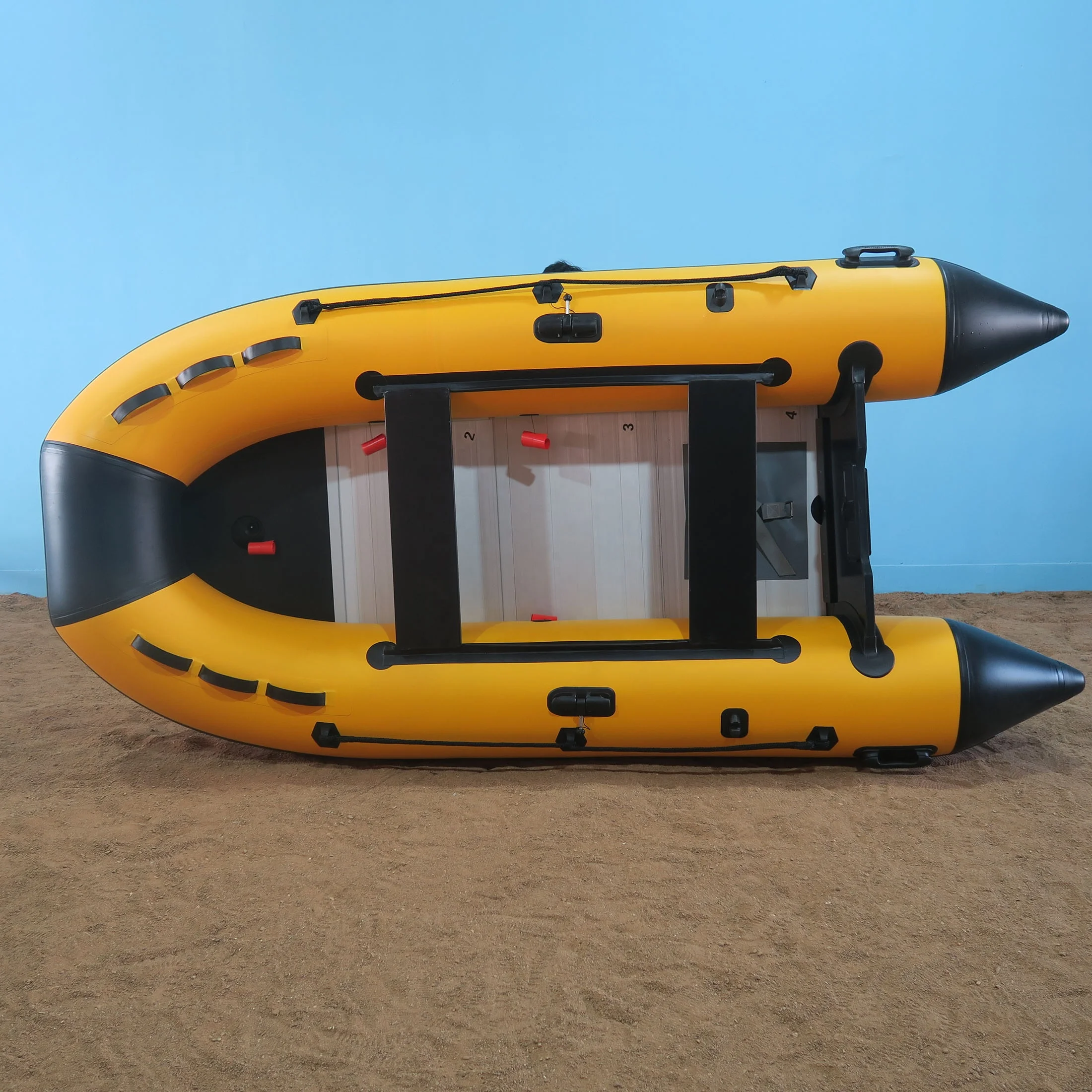 360CM 6 Persons Inflatable fishing rubber motor boat for sale