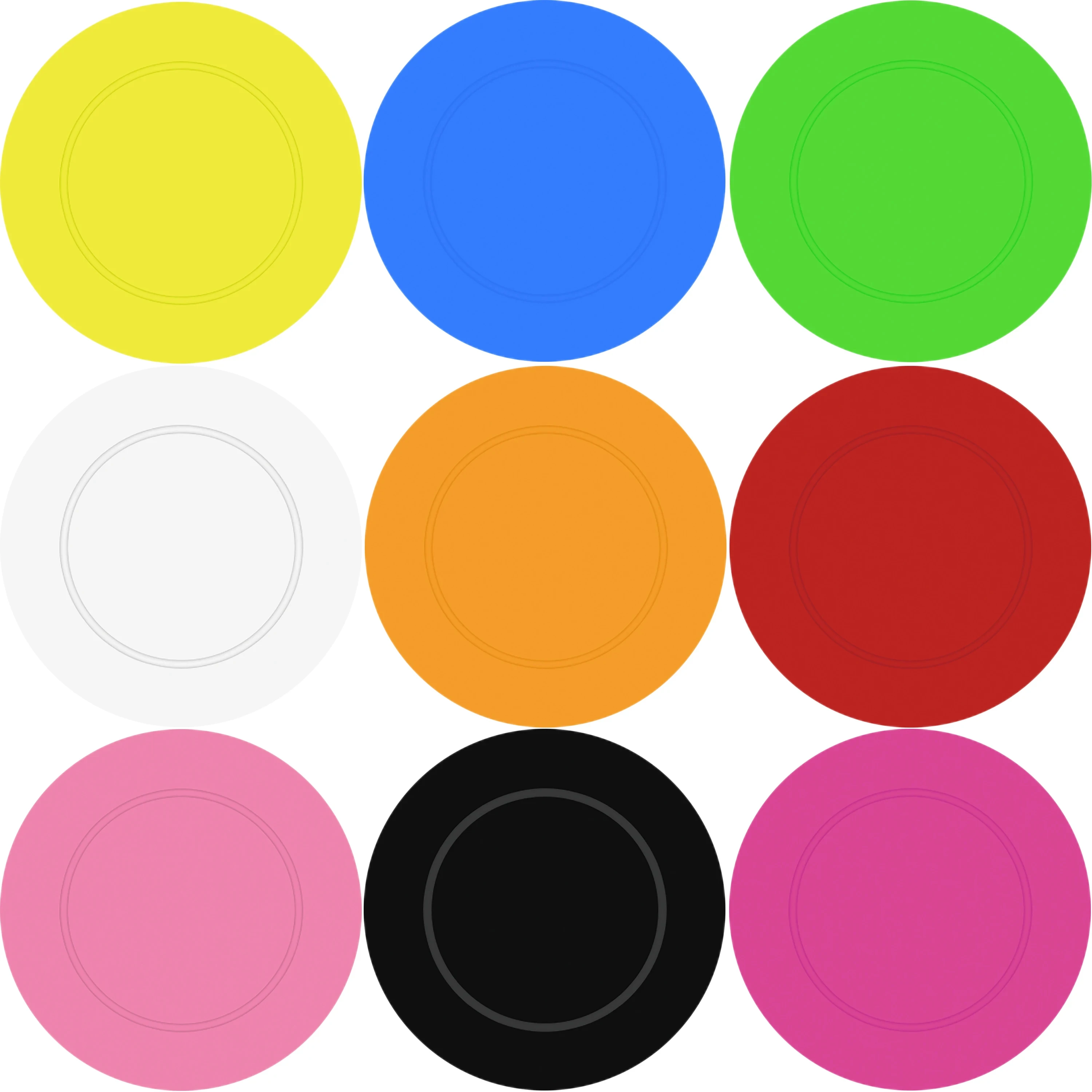 500 Pcs Custom Material Color Pattern Plastic Poker Chips,Personalized Logo,Put Image Or Design On A Chip