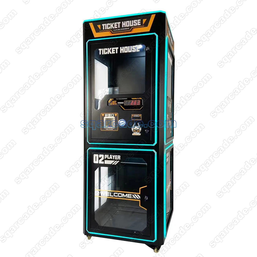 New Design Entertainment Ticket Eater Machine Simulator Ticket Counting Machine Arcade Game Ticket Counter for Sale