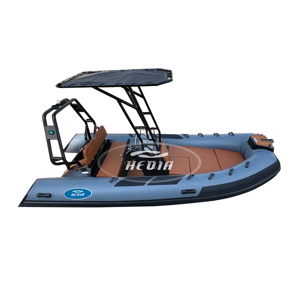 Hedia SP390 aluminum hull deep v best five inflatable boats for fishing