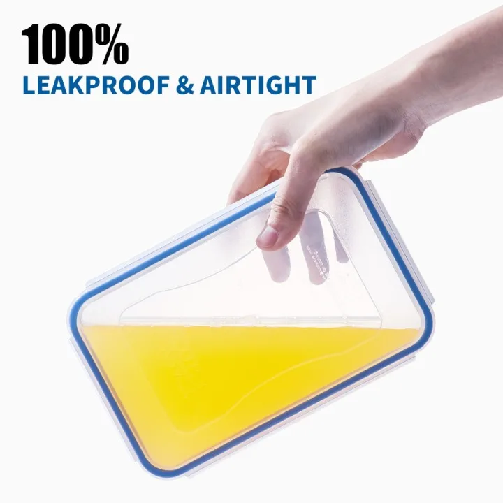 Dishwasher Safe Eco Friendly Food Grade Microwavable Delivery Reusable Plastic Food Storage Container