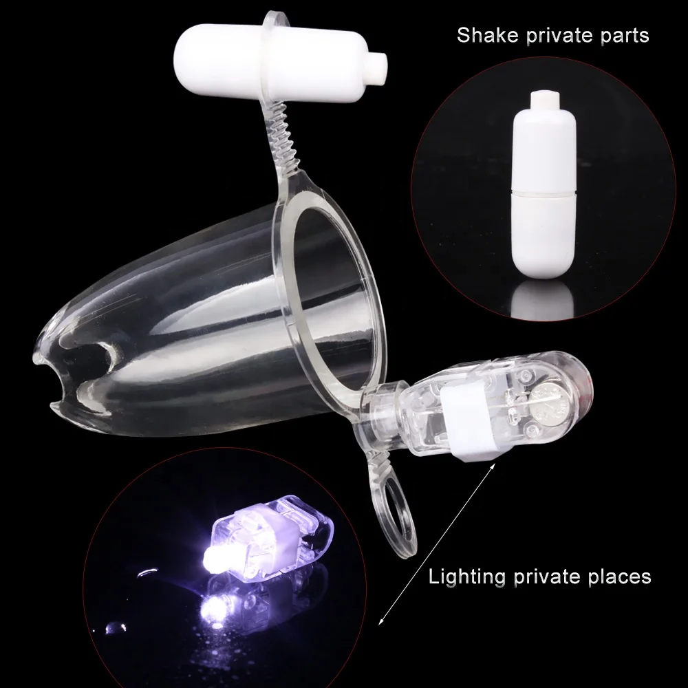 SM dual-use sex supplies homemade private HD Transparent vibration dilator vaginal anal speculum