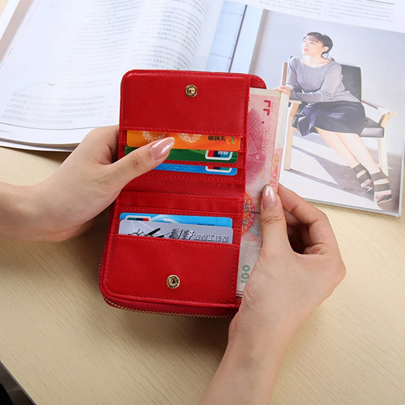 Hot Selling Women Wallet High Quality PU Leather Hot Selling New Design Girls Wallet Purses for Young Ladies