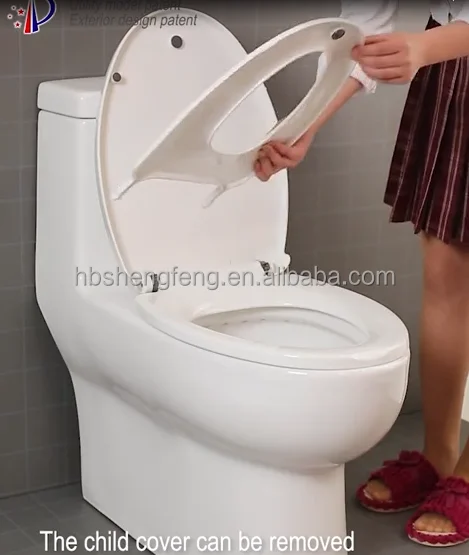 
All in the Family Adult Juvenile Soft Close Patent Baby Toilet Seat 