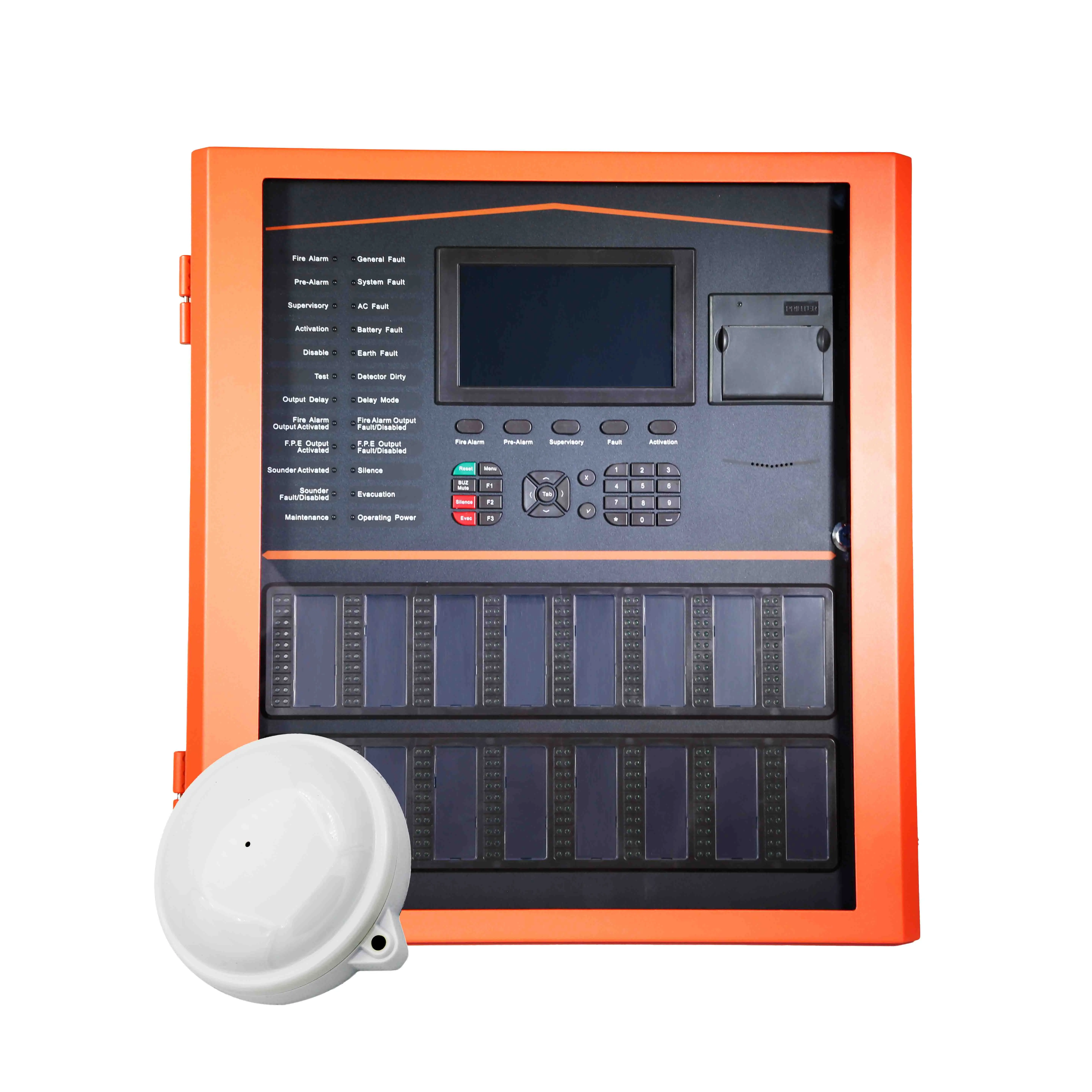 TANDA TX7008 Intelligent LPCB EN54 Addressable Fire Alarm System 4-8 Loops Intelligent Fire Alarm Control Panel