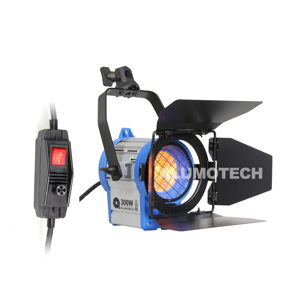 Alumotech 3200K 300W Fresnel Tungsten пятно света глобусная лампочка лампа для фотосъемки для студий видеофильмов радио tv-вещательное оборудование