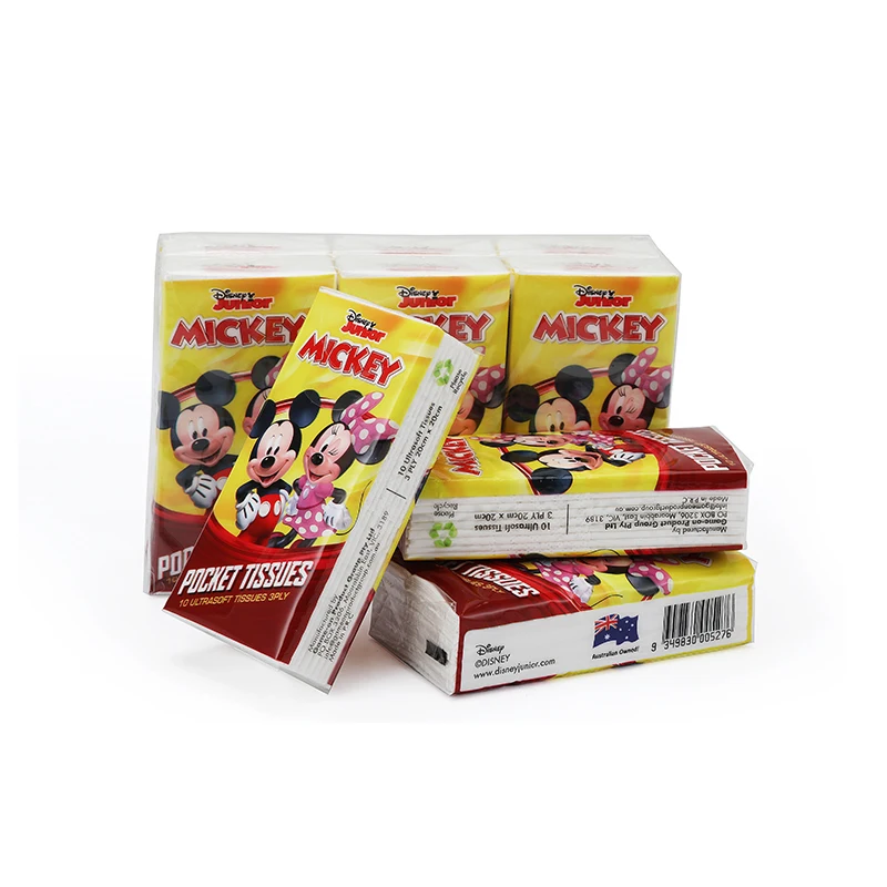 Заводская цена Мини карманная салфетка индивидуальный Карманный носовой платок для лица салфетка в наличии