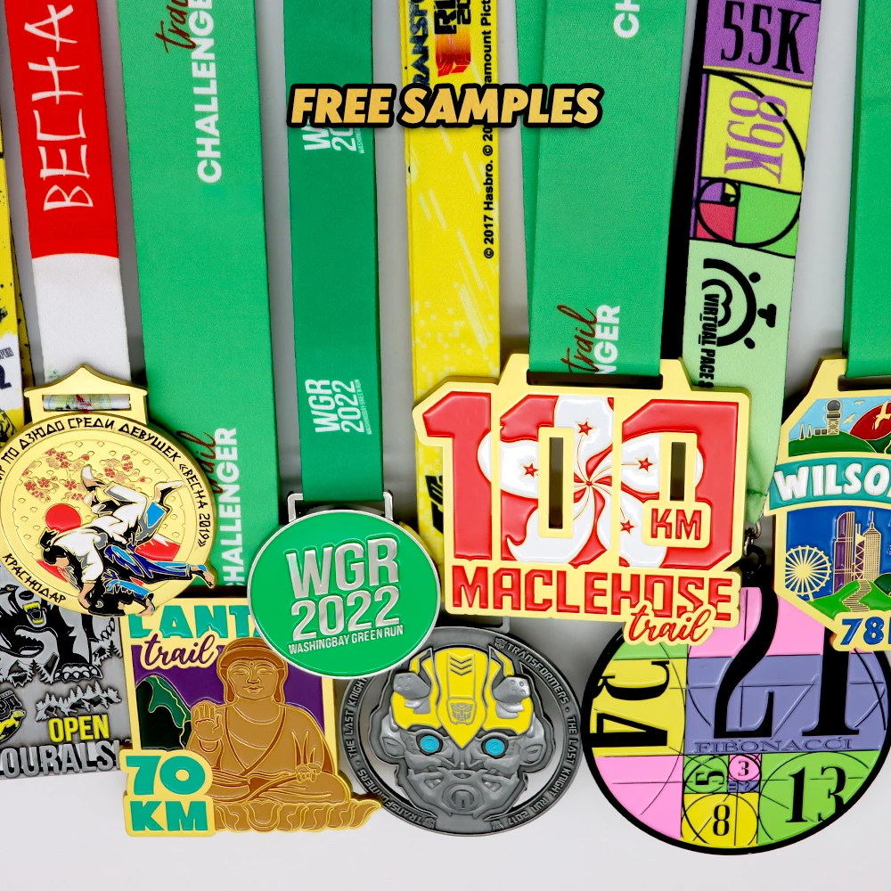 Manufacturer Custom 3D Gold Silver Bronze Zinc Alloy Metal Medalla Sport Medal Jiu Jitsu Judo Kung Fu Karate Taekwondo Medal