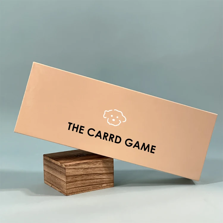 Customized Low Piece Adult Question Trading Talk Card Game Playing Family Manufacturers Printing Services With Box