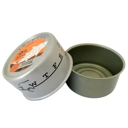 85g 170g 100ml 180ml 300ml Empty Two-Piece Can Wholesale Tin Packaging Aluminum Cans for Wet Pet Food Oil Fish Tuna Soup