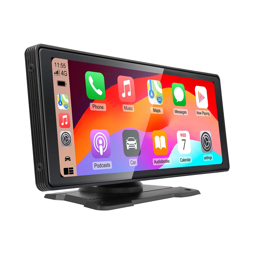 7 Inch 4+4core Android Car Stereo Autoradio Auto Radio Wifi/gps/bt/fm/rds/dsp/ips/ahd Camera Carplay Screen