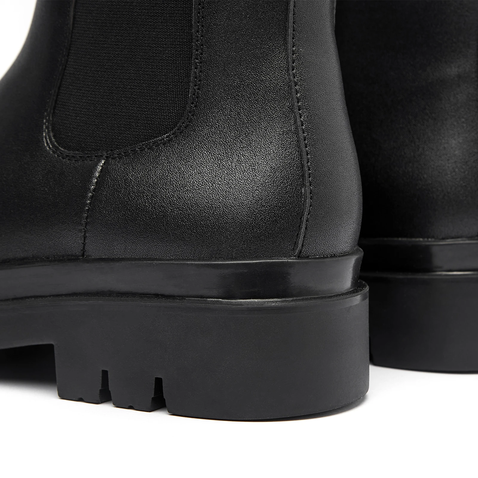 High Quality fashion women black Chelsea boots customized logo ankle boots women shoes for winter