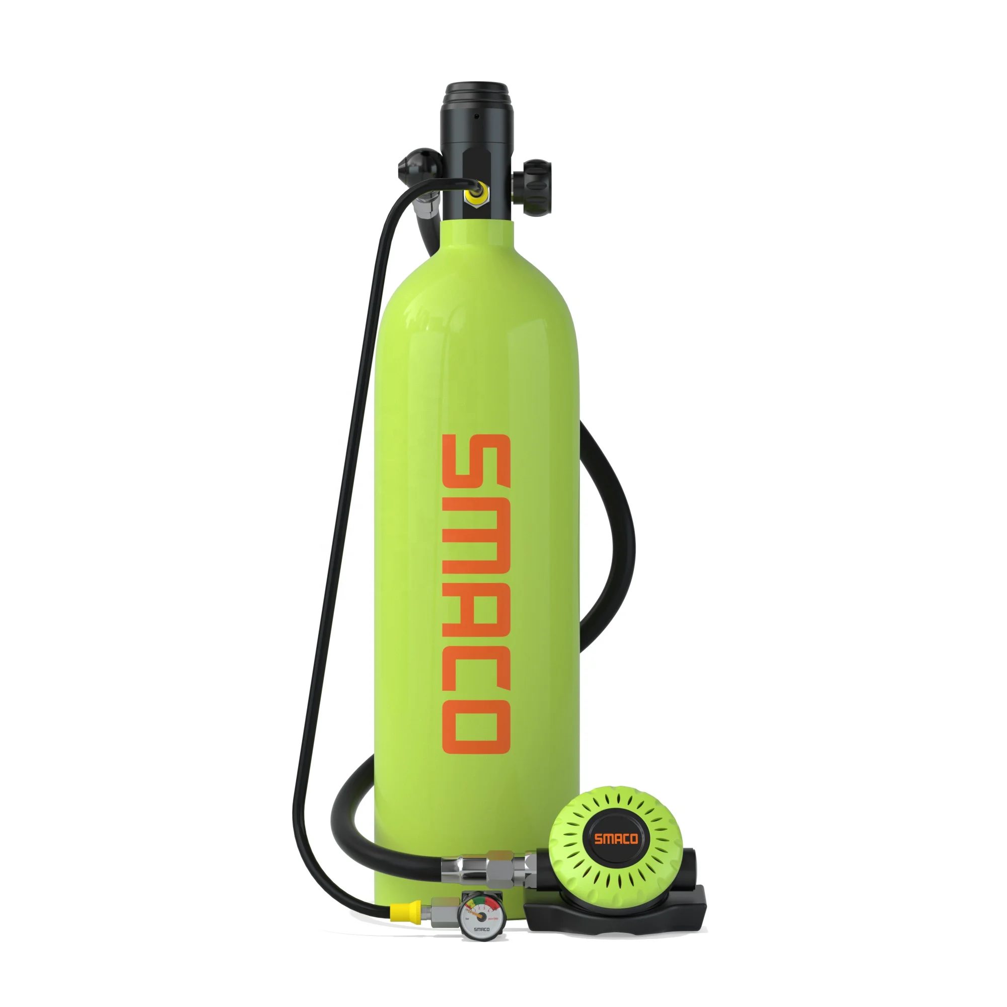 SMACO NEW SET S700Pro Scuba Recreational Diving 2L Scuba tank up to 25 Minutes Dive Underwater Breathing Diving Equipment Kit