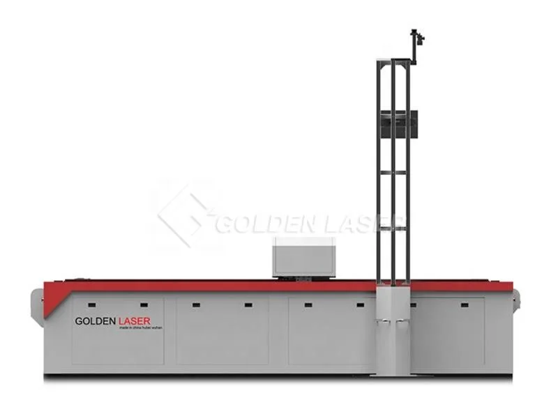Auto Feeding Intelligent Embroidery Textile Leather Wool Felt Cotton Fabric Laser Cutting Machine