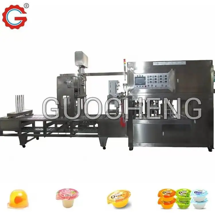 Filling Sealing Machine Nata De Coco Jelly Cup Automatic Filling Machine