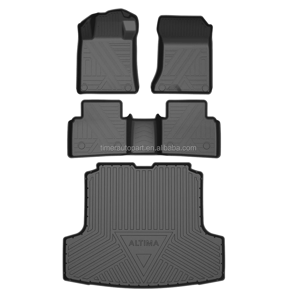 Car Seat Mat All Weather Liner For Truck Floor Liner Custom Aftermarket Tpe New Design 3D Carpet For Nissan Altima 2019 Armada