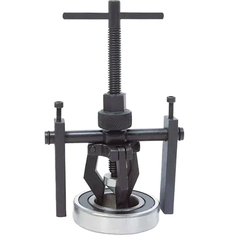 Manual Puller 3-Jaw Inner Bearing Puller Heavy Duty Pilot Sleeve Extractor Tool Gear Bearing Puller