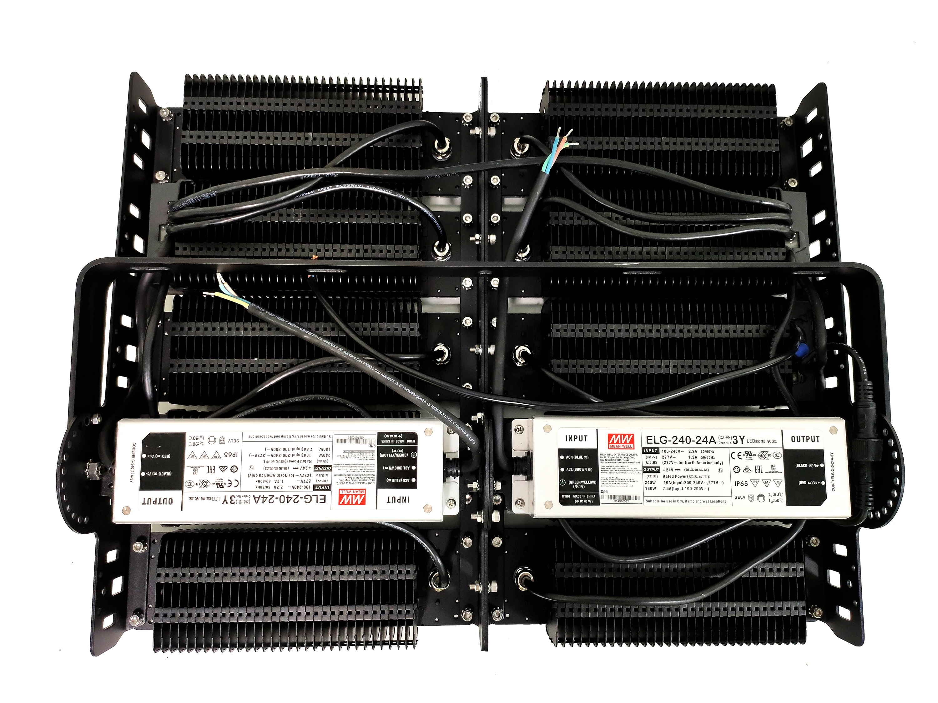 Professional 500W RGB LED Floodlight Waterproof IP65 Wireless Remote Control ROHS Certified Landscape Featuring Reflectors