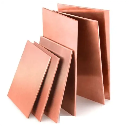 Customized available 99.9% Pure C10200 C10300 C11000 C12000 T1 T2 Brass Plates Red Copper Sheet price