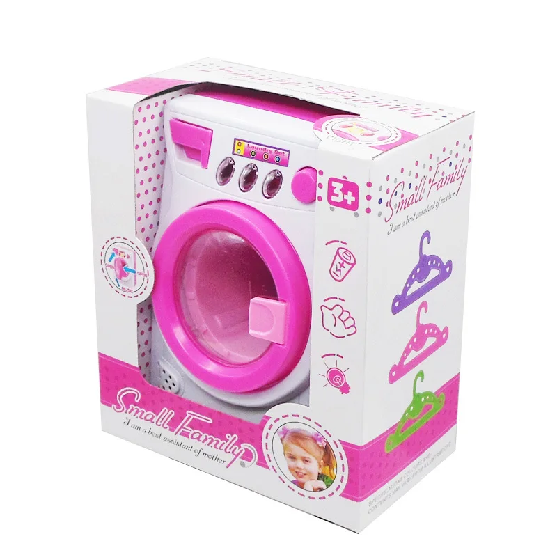 2023 new hot sale Toddler Toys Pretend toy washing machine Electronic Toy for Boy Girl