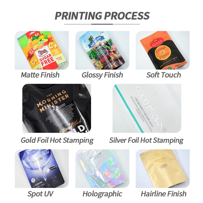 Free Sample Laminated Material Rollstock Custom Printed Plastic Packaging Film Roll Mylar Sachet Food Foil Plastic Film Roll