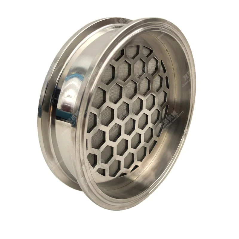 6 and 8 inch tri clamp 5 micron powder mesh filter plate for filtration 1um