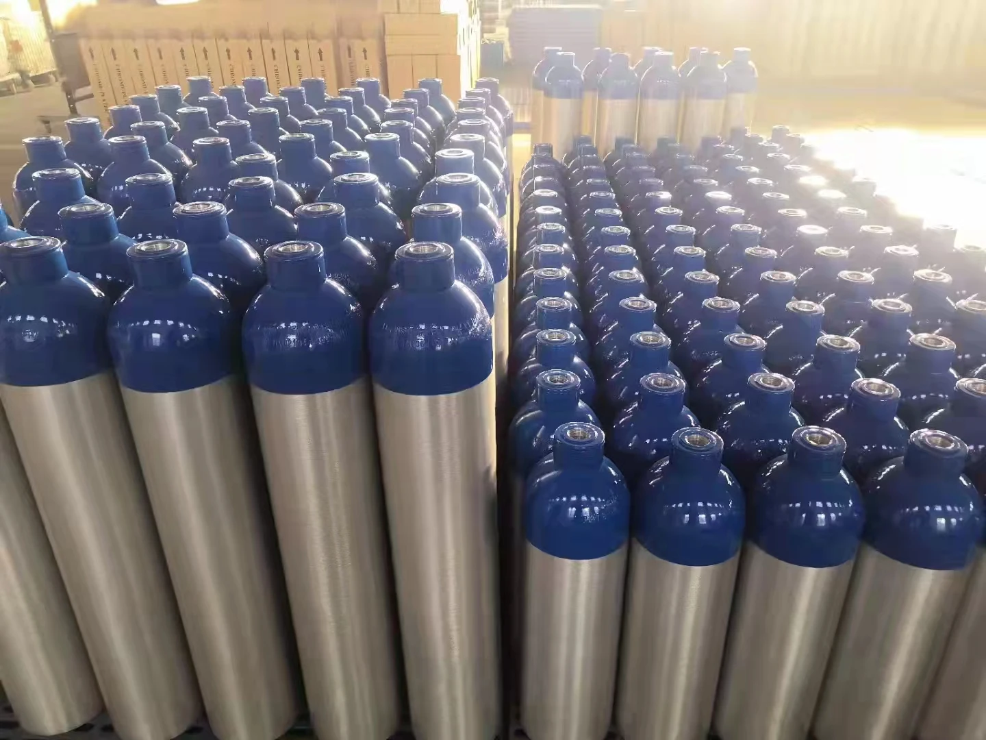 ISO high quality 2200psi 4L 8L 10L 15L 20L 40L portable oxygen tank oxigen cylinder filling medical aluminium oxygen cylinder