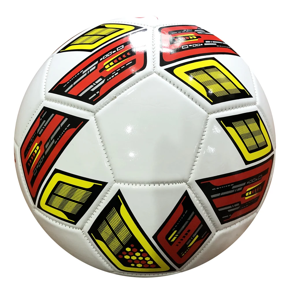 custom 2.7mm pvc leather size 3 4 5 football soccer ball