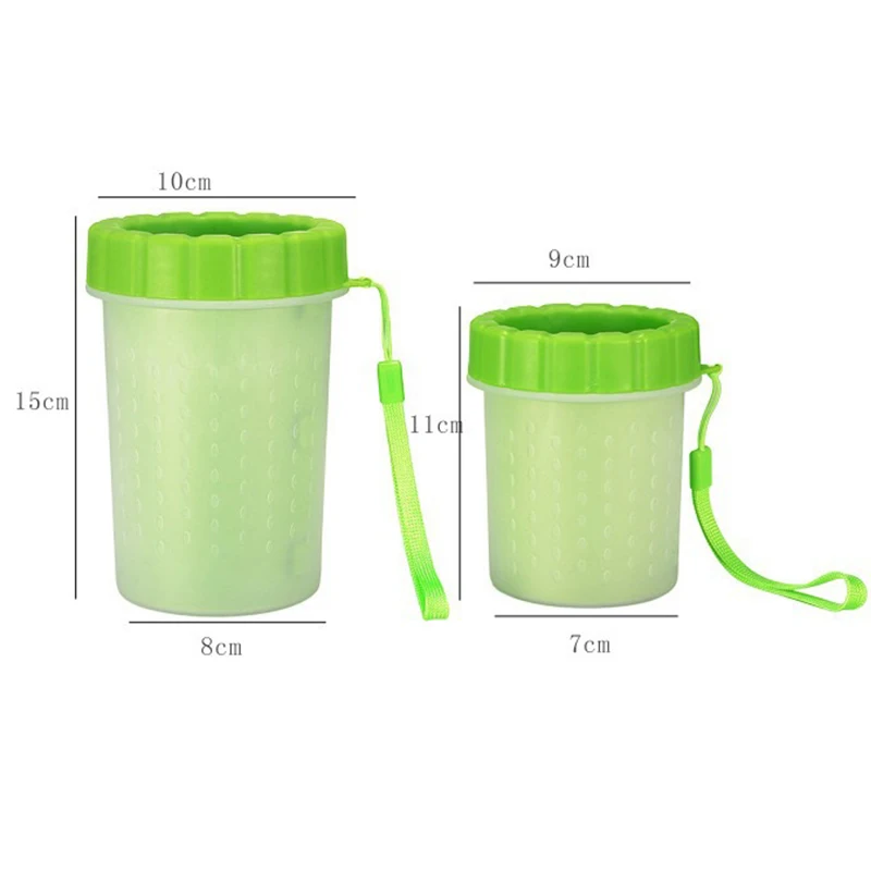 Wholesale Portable Soft Silicone Pet Dog Paw Cleaner Pet Foot Washing Cup Dog Paw Washer