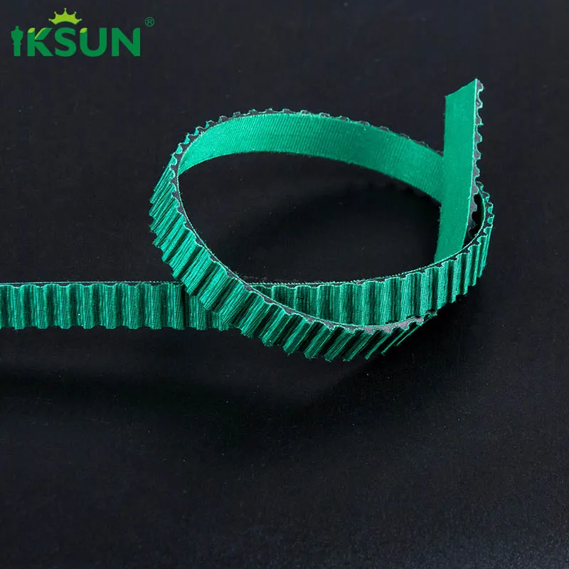 Iksun manual motorized curtain track rubber belt smooth sliding smart curtain system conveyor belt
