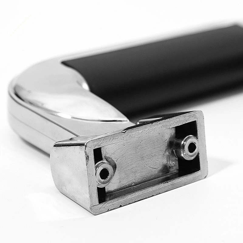 China manufacture ODM OEM wholesale price fashion design acrylic plastic carrying wooden gun case storage metal box handle