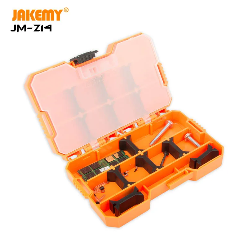  JAKEMY JM-Z14 оптовая продажа пластиковый прочный ящик для хранения запасные части инструментов коробка