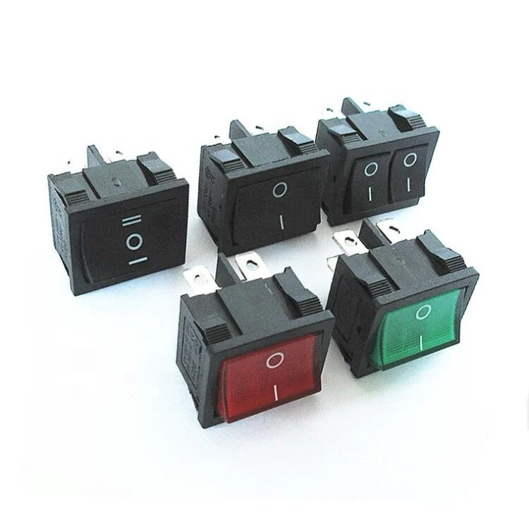 4-разъемный высокий ток 2 положение ВКЛ-ВЫКЛ кулисный переключатель злектрические переключатели KCD5