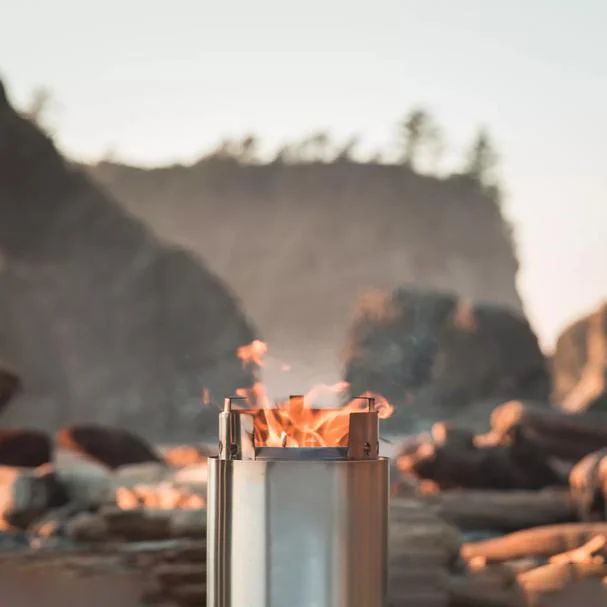 Custom No Smoke Charcoal Small Firewood Furnace Cooking Mini Smokeless Portable Outdoor Burning Wood Camp Stove