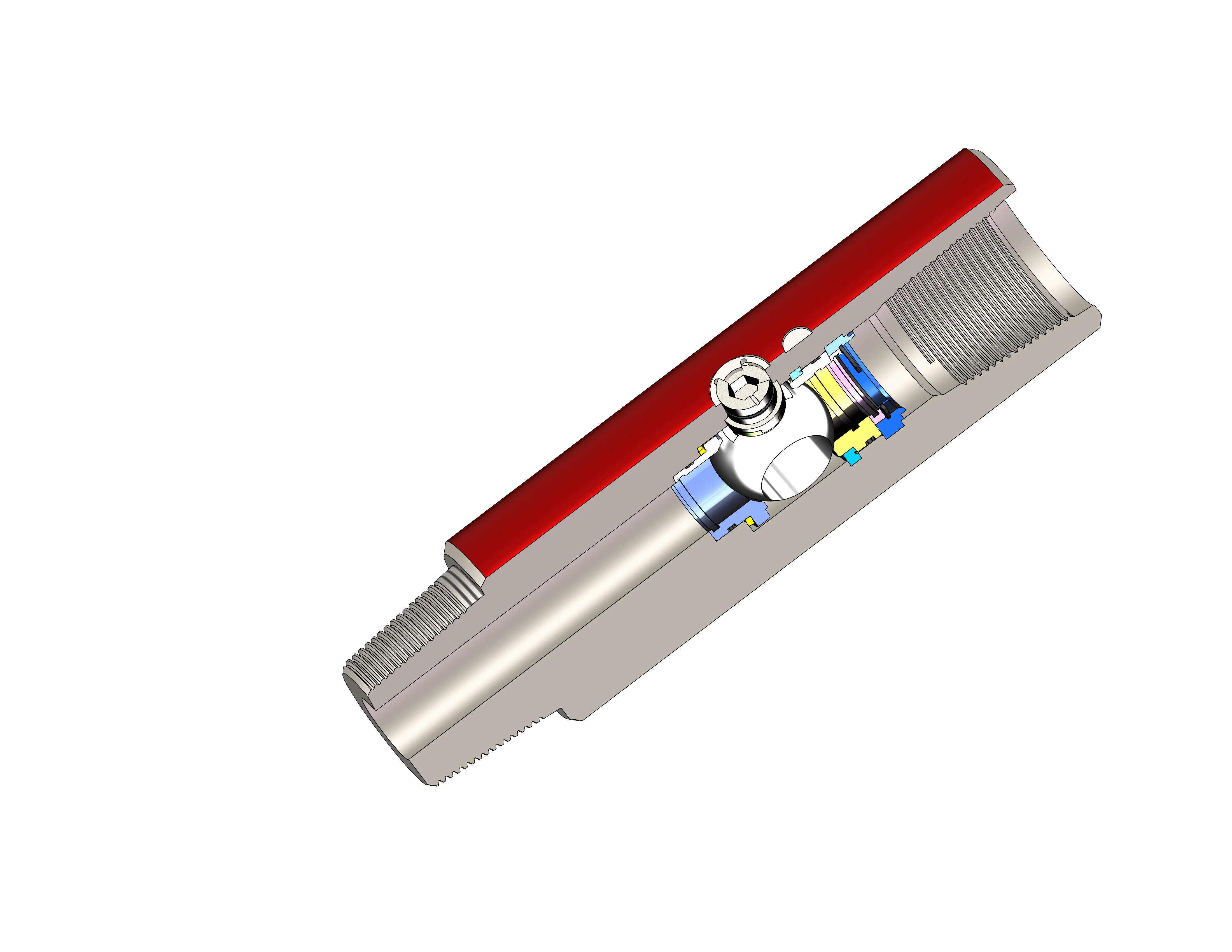 Spool is coated carbide Kelly Valve(Kelly Cock)