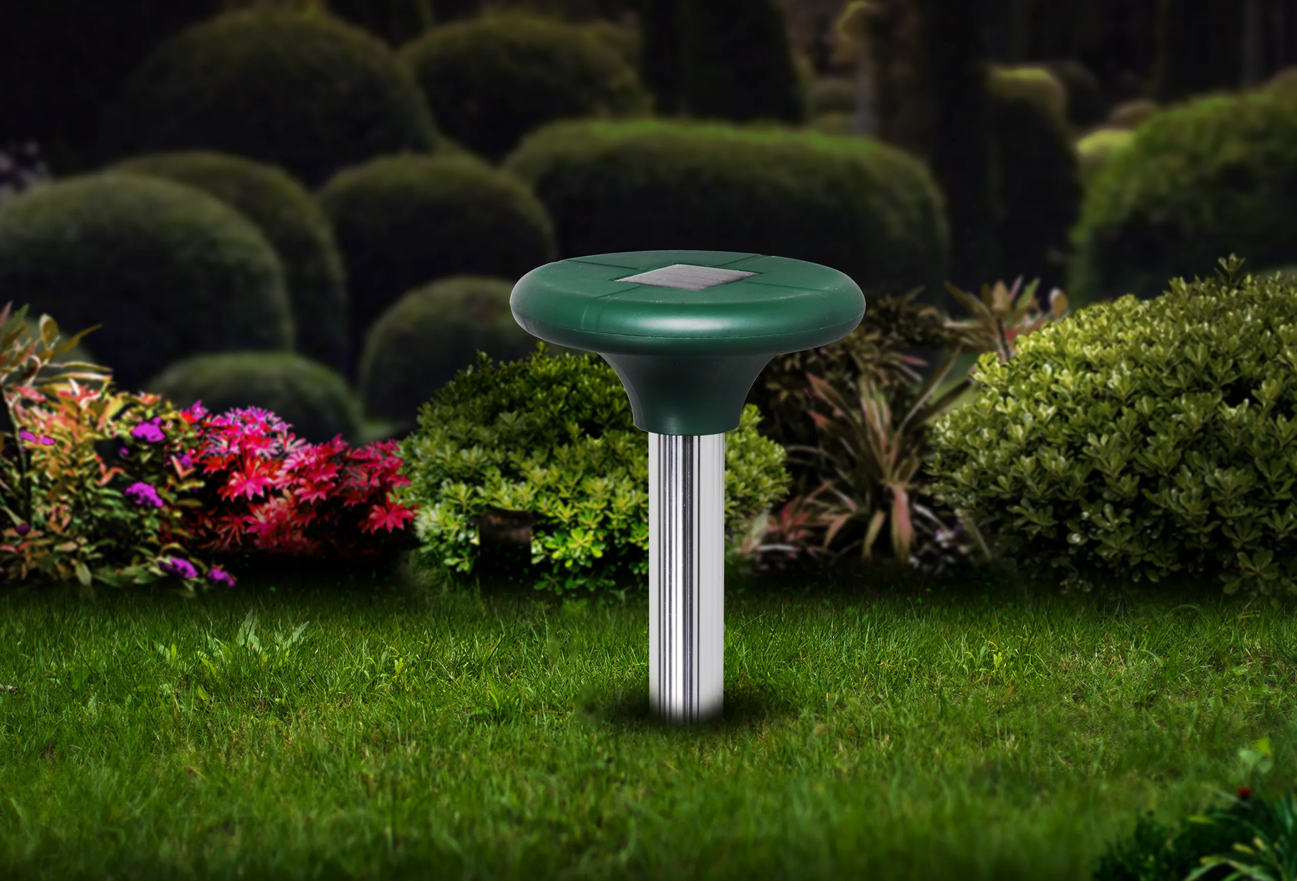 Новинка, уличная Водонепроницаемая ультразвуковая мышь ENJOYSOLAR для борьбы с вредителями, Репеллент для насекомых, Репеллент для Кротов на солнечных батареях