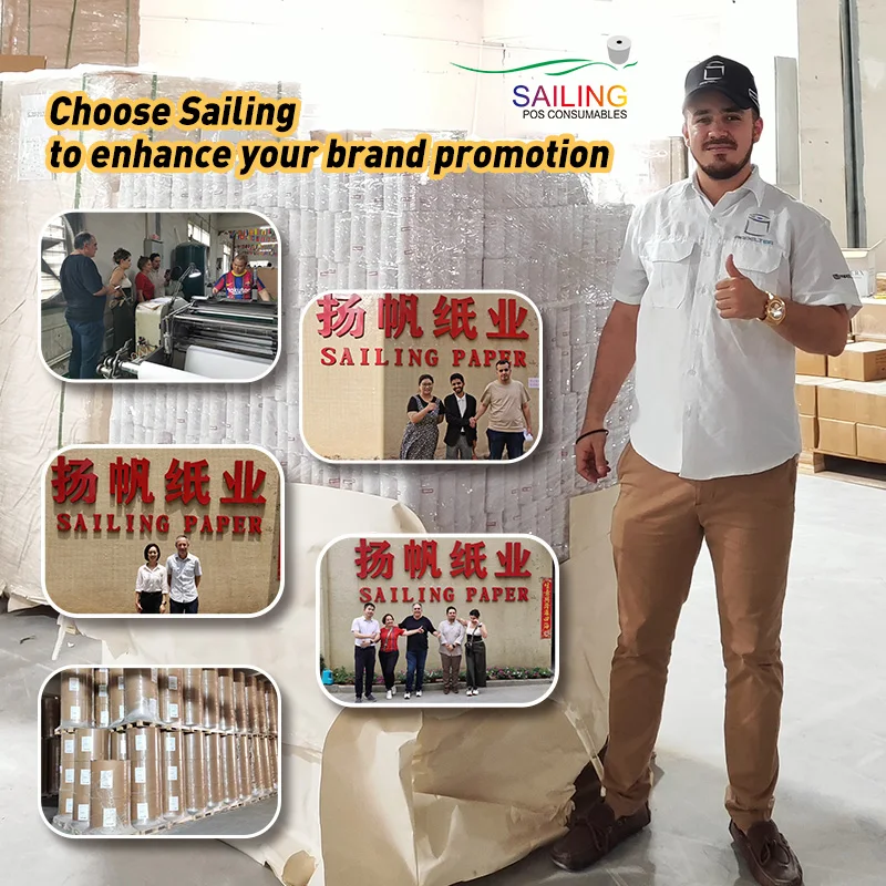 Hot sale cash register thermal paper 80*70mm direct thermal paper roll