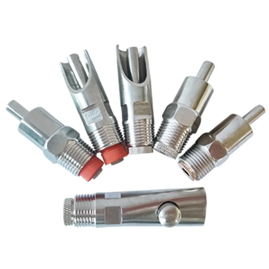 Pig Farming Equipment Pig Water Nipple Drinker Stainless Steel Automatic Pig Feeder Animal Drinkers