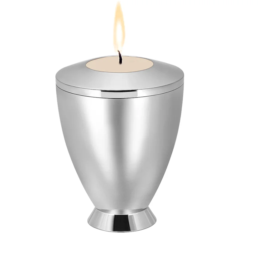 Free Engrave Cremation Urns For Human Ashes Funeral Memorial Casket For Pet Ashes Stainless Steel Keepsake Jewelry 75*60mm