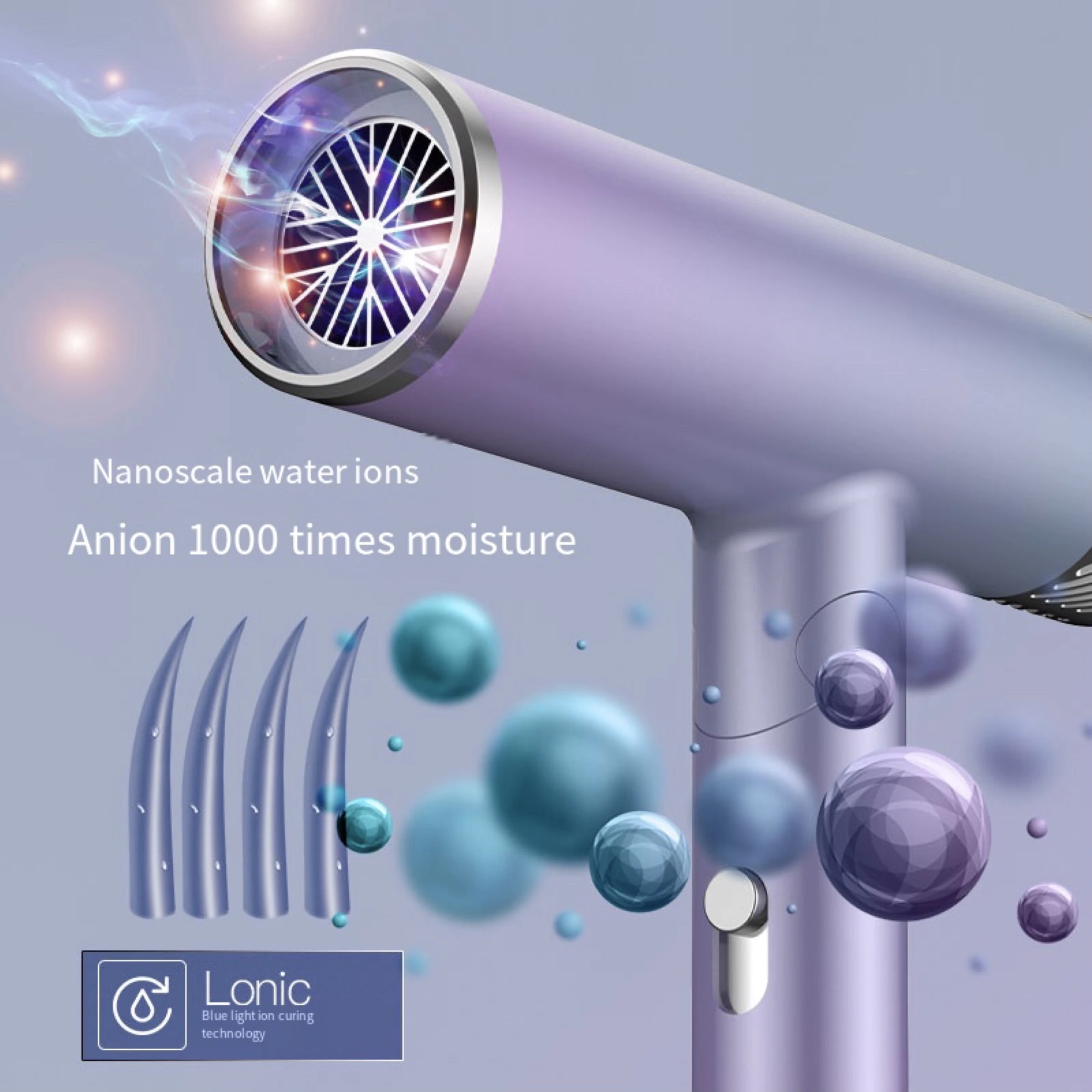 Складной фен для волос Профессиональный Дорожный фен для волос