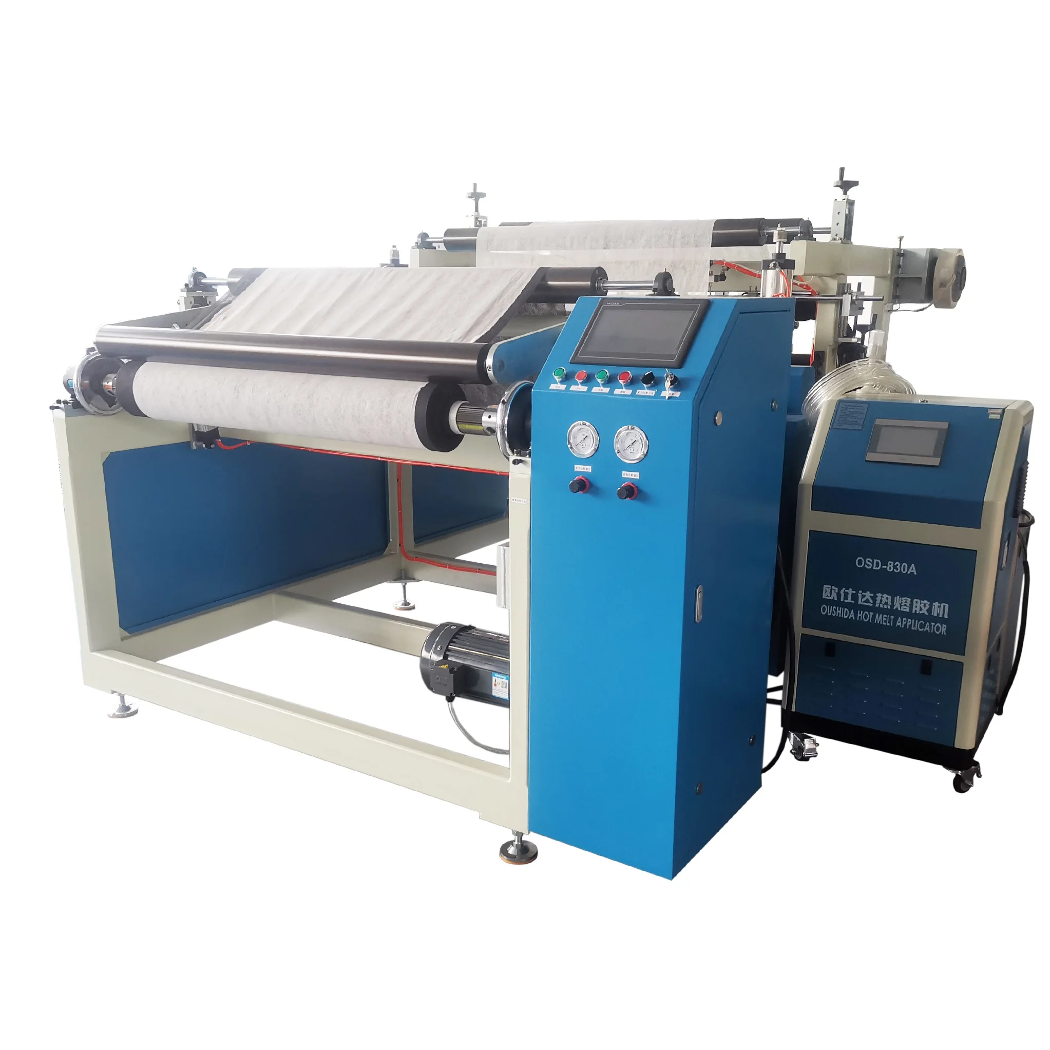 hot melt glue machine laminating coating nordson rat trap
