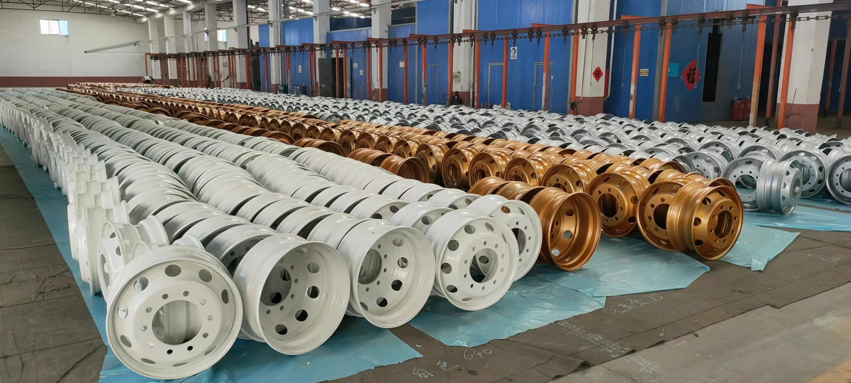 22.5*8.25 shandong bus tubeless steel wheel rims equipment china best selling product made in China