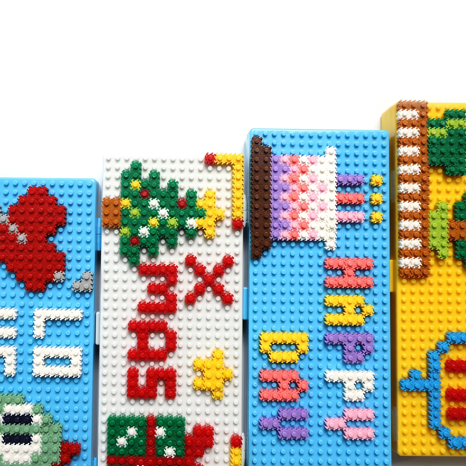 DIY kit 3D Kids Toys Handmade Puzzle hobby kit Children Blocks  Keychain building block for child
