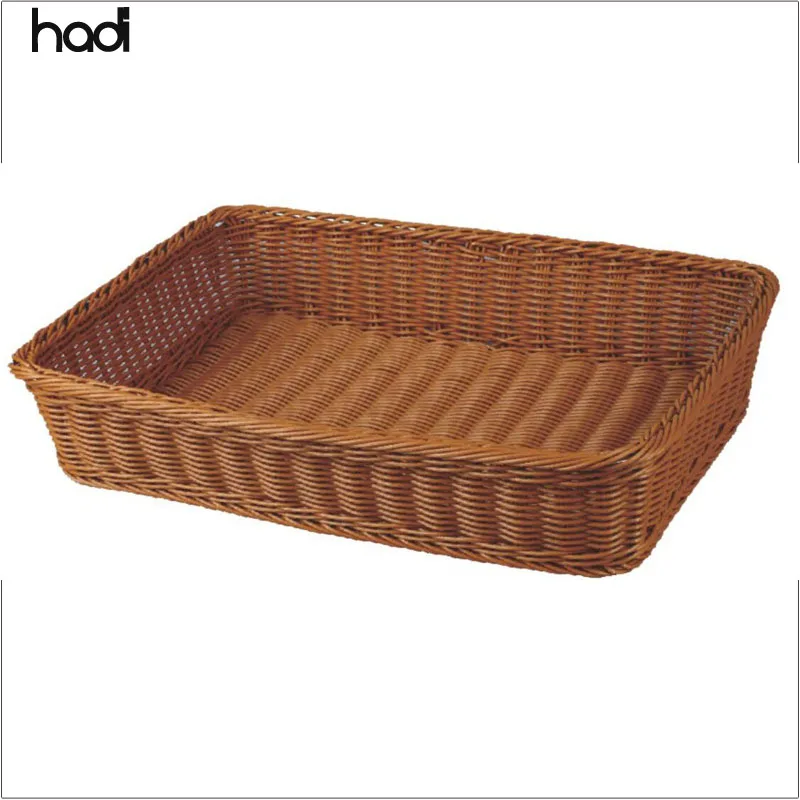 China wholesale products cheap wicker bread baskets restaurant arabic bread basket with cover