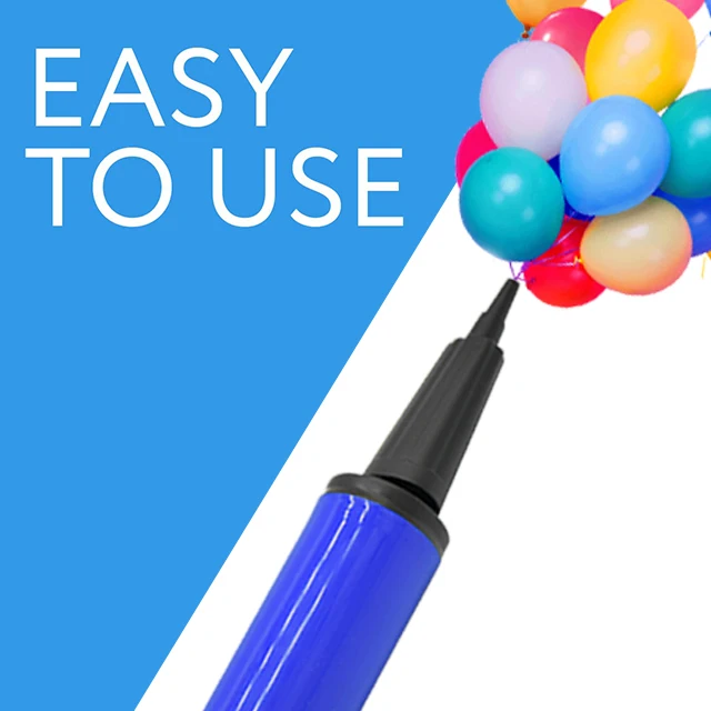 New style mini environmental portable original hand plastic balloon pump for latex foil balloons