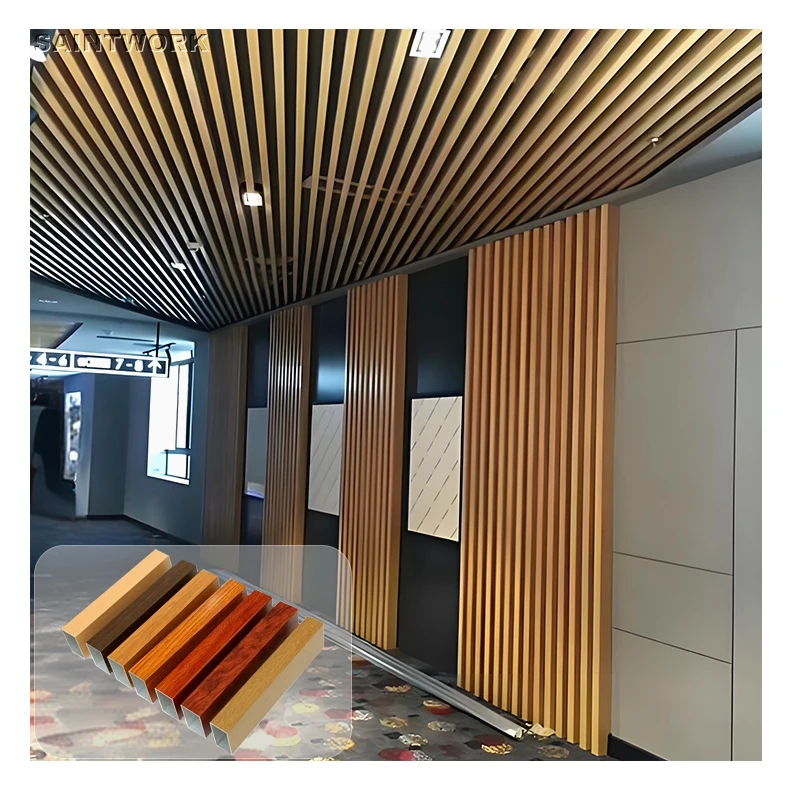 Interior Decoration Metal Aluminium Square Tube Ceiling Profiles Strip Stretch Linear Ceiling Design for Shop Garage Hall Mall
