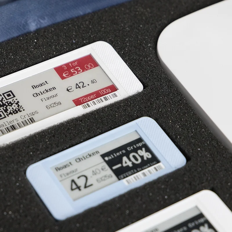 Zkong 2.13 inch Digital Eink epaper Price Display rfid Cloud Solutions Electronic Shelf Label