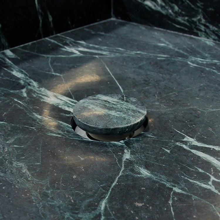 Sanitary Ware Italian Style Bathroom Decoration Free Standing Natural Marble Washing Sink Cabinet