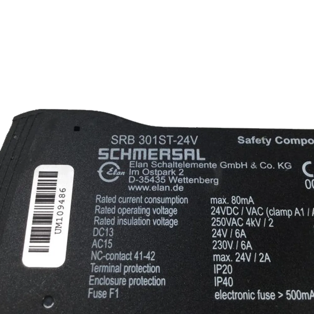 В наличии Schmersal защитное реле SRB-E-301MC SRB201ZH-24VDC