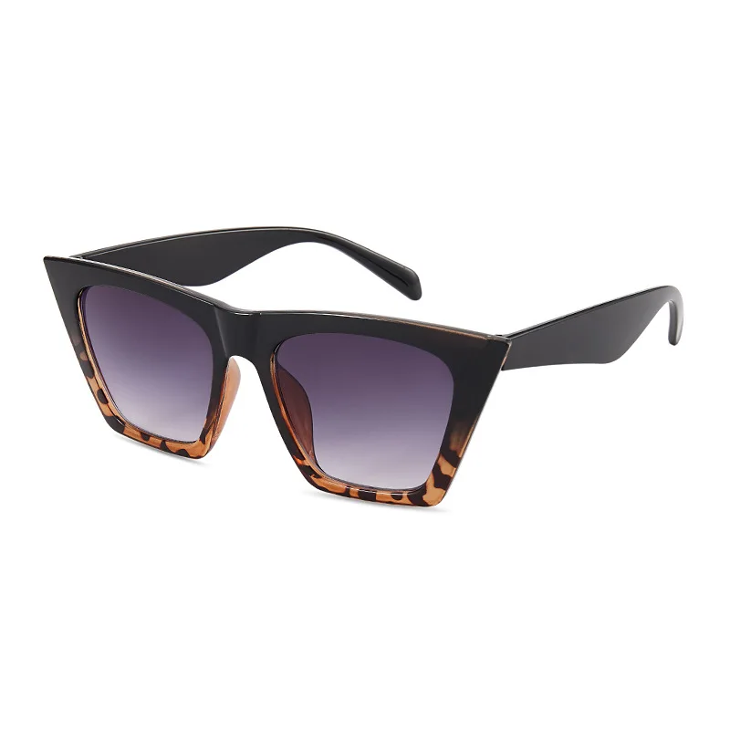 
Vintage Square Cat Eye Sunglasses Unisex Mirrored Glasses Retro Cateye Sunglasses for Women and Men 